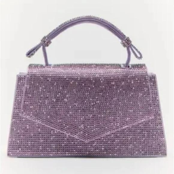 ZARA SPARKLY MINI CITI BAG - Picture 2 of 6